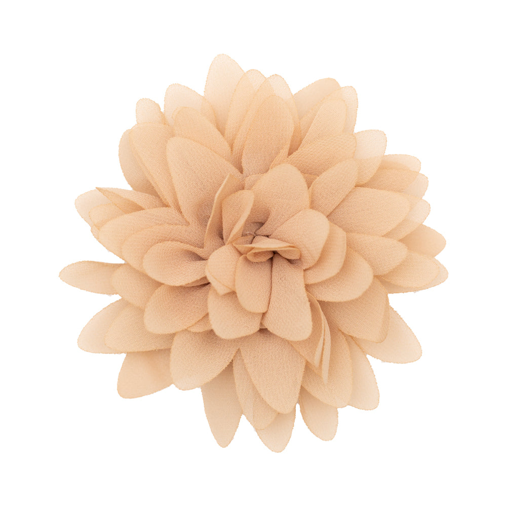Italian Beige 3D Flower Applique - 4" Italian Beige 3D Flower Applique - 4"