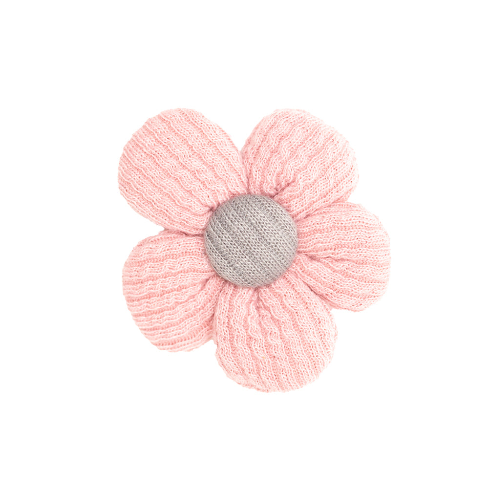 Italian Pink and Gray Flower Applique - 2 Italian Pink and Gray Flower Applique - 2