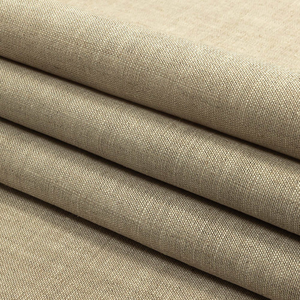 Oatmeal Heavyweight Linen Woven Folded Oatmeal Heavyweight Linen Woven Folded