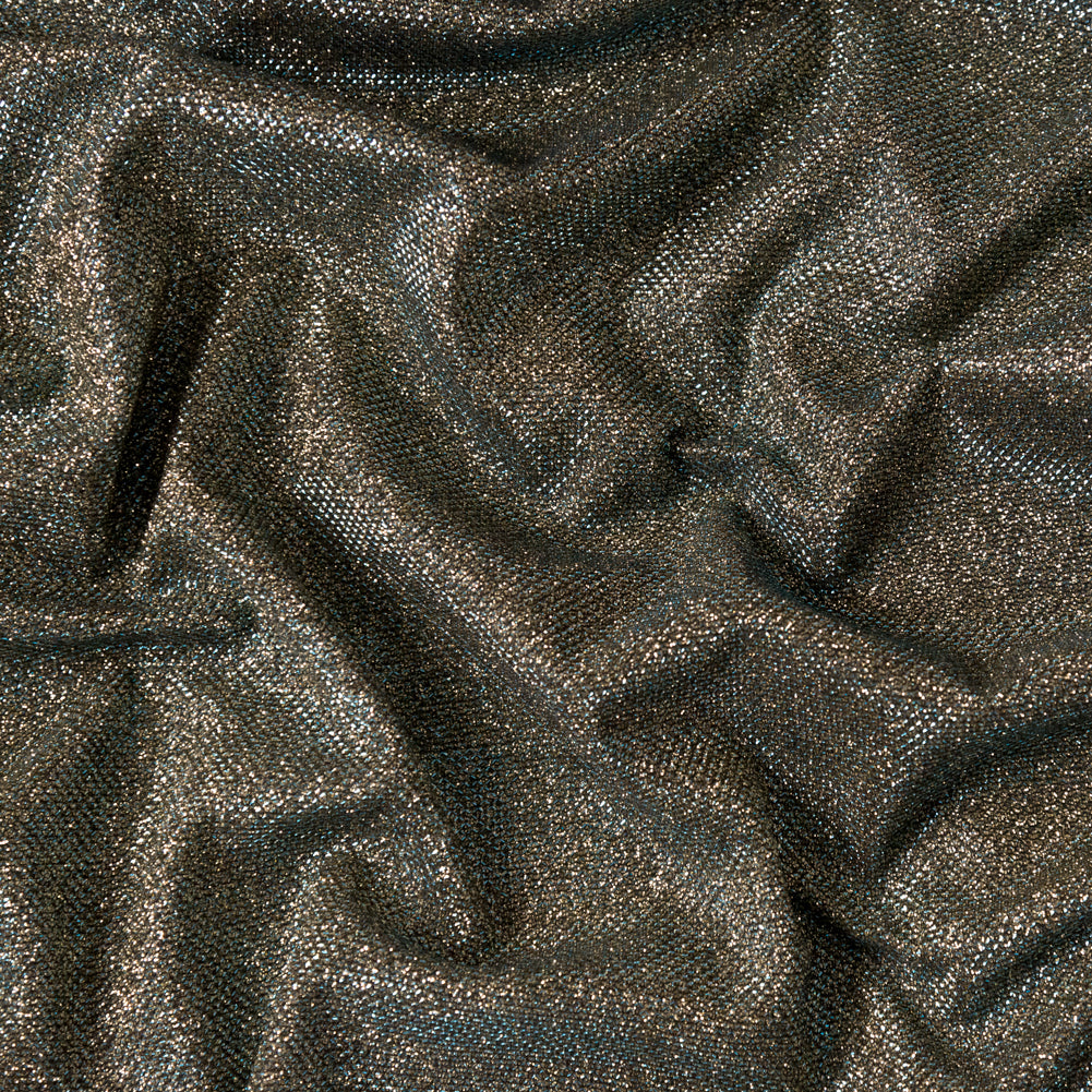 Two-Tone Galaxy Lame - Mermaid Green and Gold - Andromeda Collection Two-Tone Galaxy Lame - Mermaid Green and Gold - Andromeda Collection