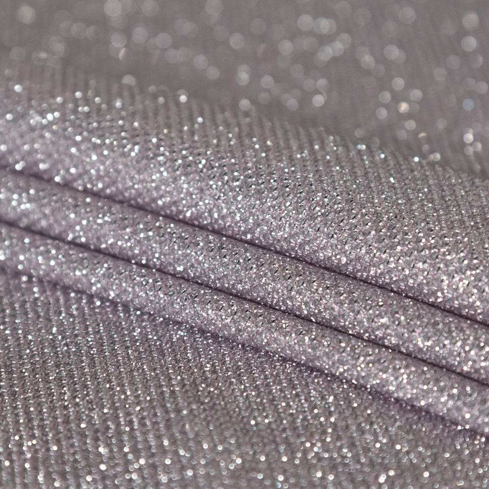 Andromeda Pale Pink Two-Tone Galaxy Lame - Detail Andromeda Pale Pink Two-Tone Galaxy Lame - Detail