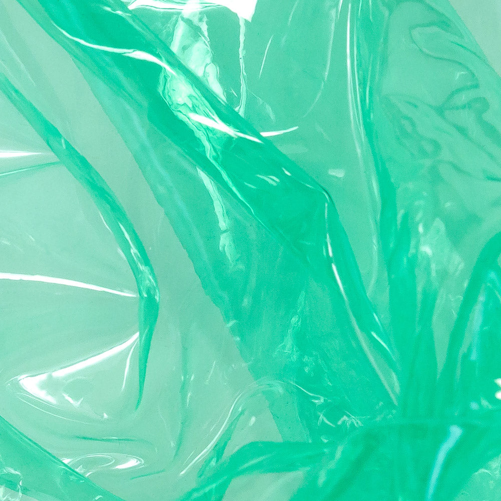 Aqua-Tinted Clear Vinyl - 10 Gauge - Farbe Collection Full Aqua-Tinted Clear Vinyl - 10 Gauge - Farbe Collection Full