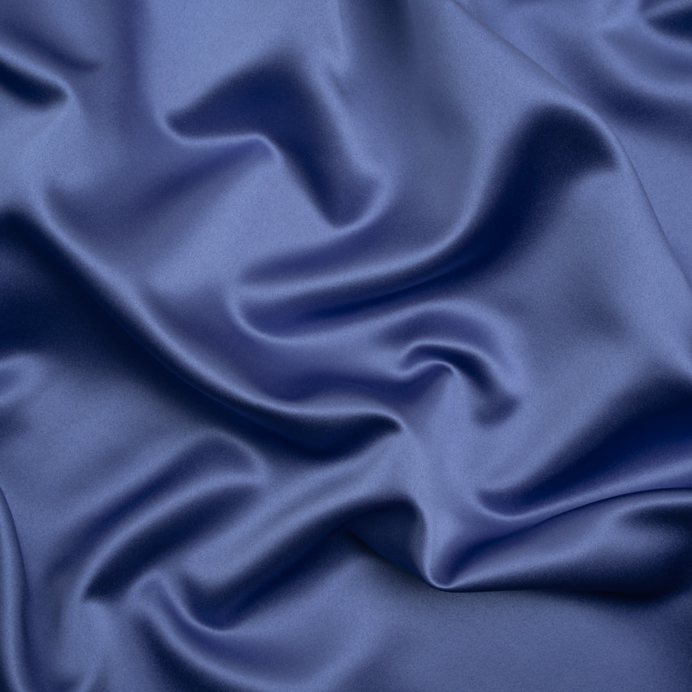 Polyester Satin - Bahama Blue - Reverie Collection Polyester Satin - Bahama Blue - Reverie Collection