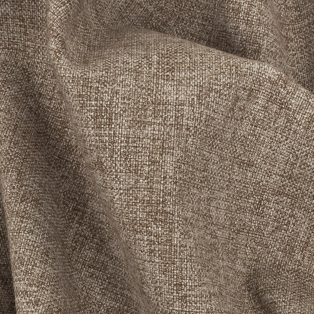 Crypton Sunday Morel Brushed Polyester Canvas - Detail Crypton Sunday Morel Brushed Polyester Canvas - Detail