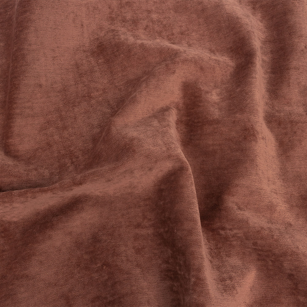 Crypton Terracotta Polyester Chenille Crypton Terracotta Polyester Chenille