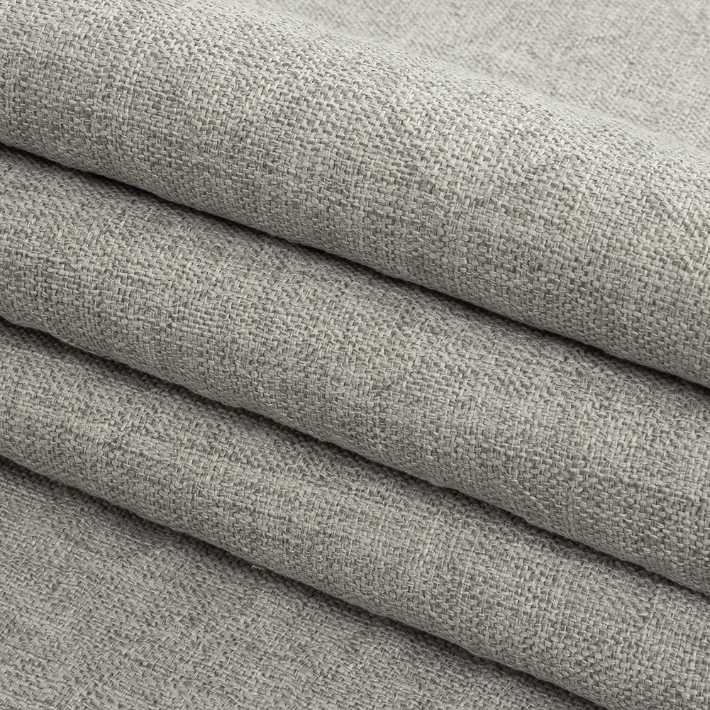 Crypton Tolkie Gray Geometric Embossed Upholstery Fabric Folded Crypton Tolkie Gray Geometric Embossed Upholstery Fabric Folded