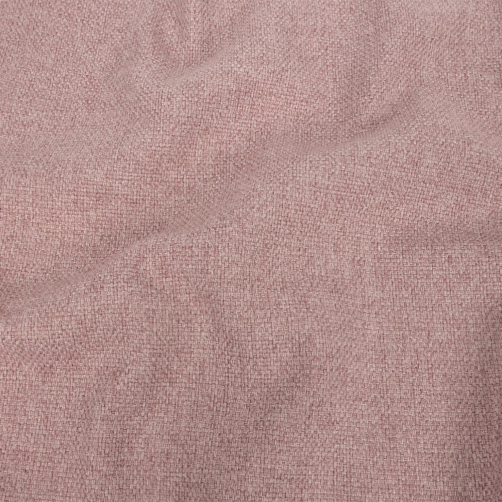 Pink Basketwoven Polyester and Cotton Home Decor Fabric Pink Basketwoven Polyester and Cotton Home Decor Fabric