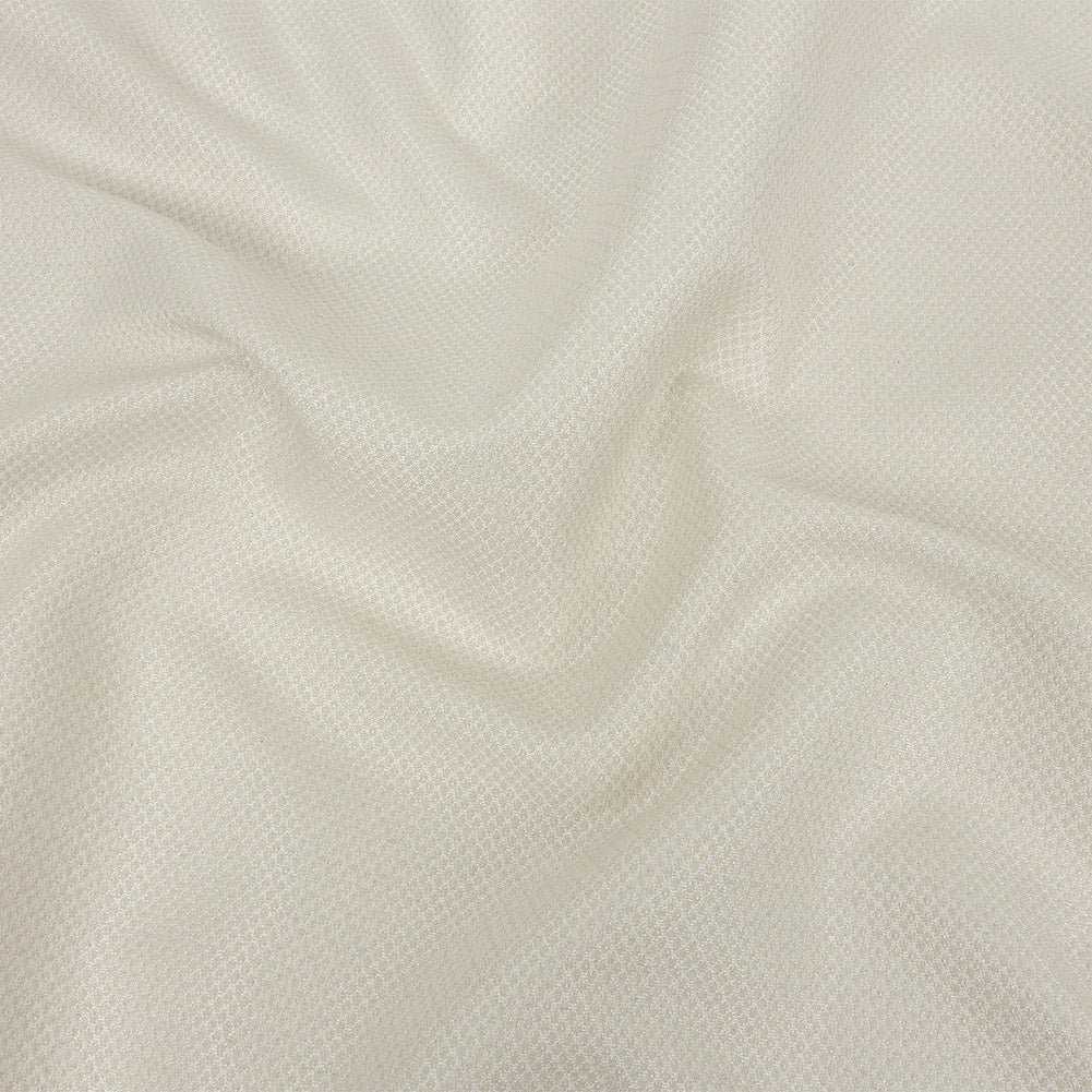 Ivory Minute Diamond Blended Polyester Jacquard Ivory Minute Diamond Blended Polyester Jacquard