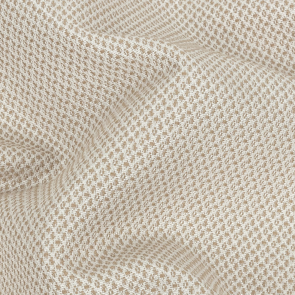 Khaki Minute Diamond Blended Polyester Jacquard - Detail Khaki Minute Diamond Blended Polyester Jacquard - Detail