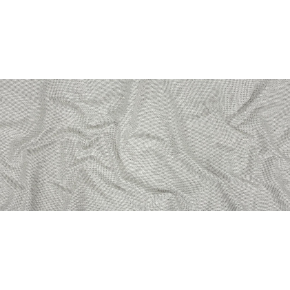 Silver Minute Diamond Blended Polyester Jacquard - Full Silver Minute Diamond Blended Polyester Jacquard - Full