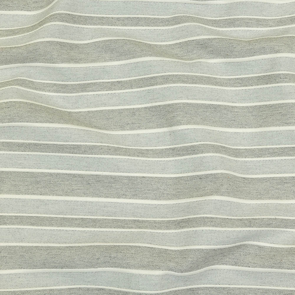 Gray and Sugar Swizzle Tactile Striped Woven Gray and Sugar Swizzle Tactile Striped Woven