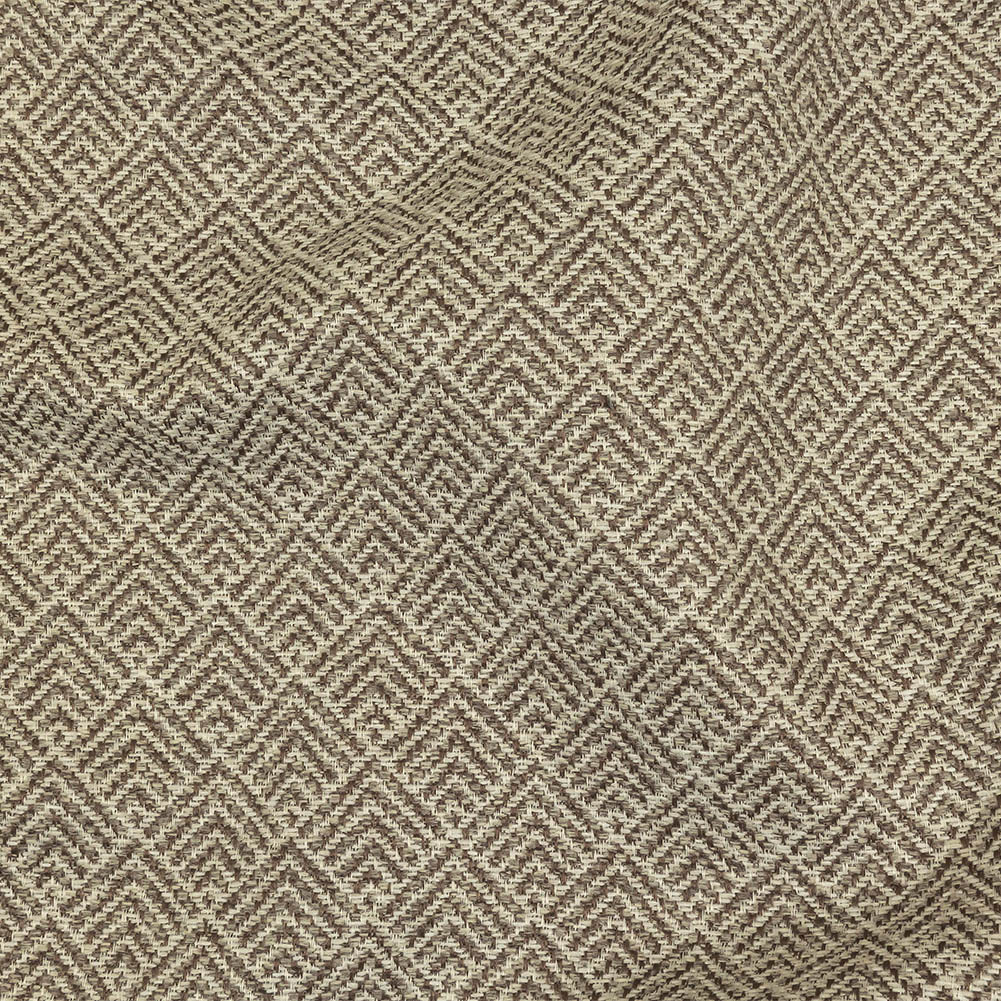 Dusty Brown and White Diamonds Upholstery Tweed Dusty Brown and White Diamonds Upholstery Tweed