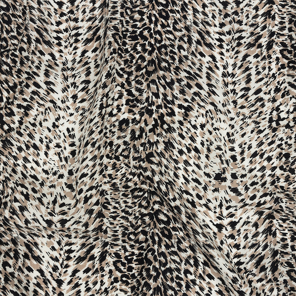 Mood Exclusive Beige Fanciful Furs Cotton Poplin Mood Exclusive Beige Fanciful Furs Cotton Poplin