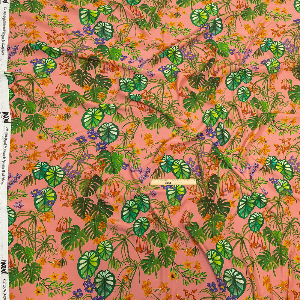 Mood Exclusive Pink Lily Pad Paradise Sustainable Viscose Woven - Full Mood Exclusive Pink Lily Pad Paradise Sustainable Viscose Woven - Full