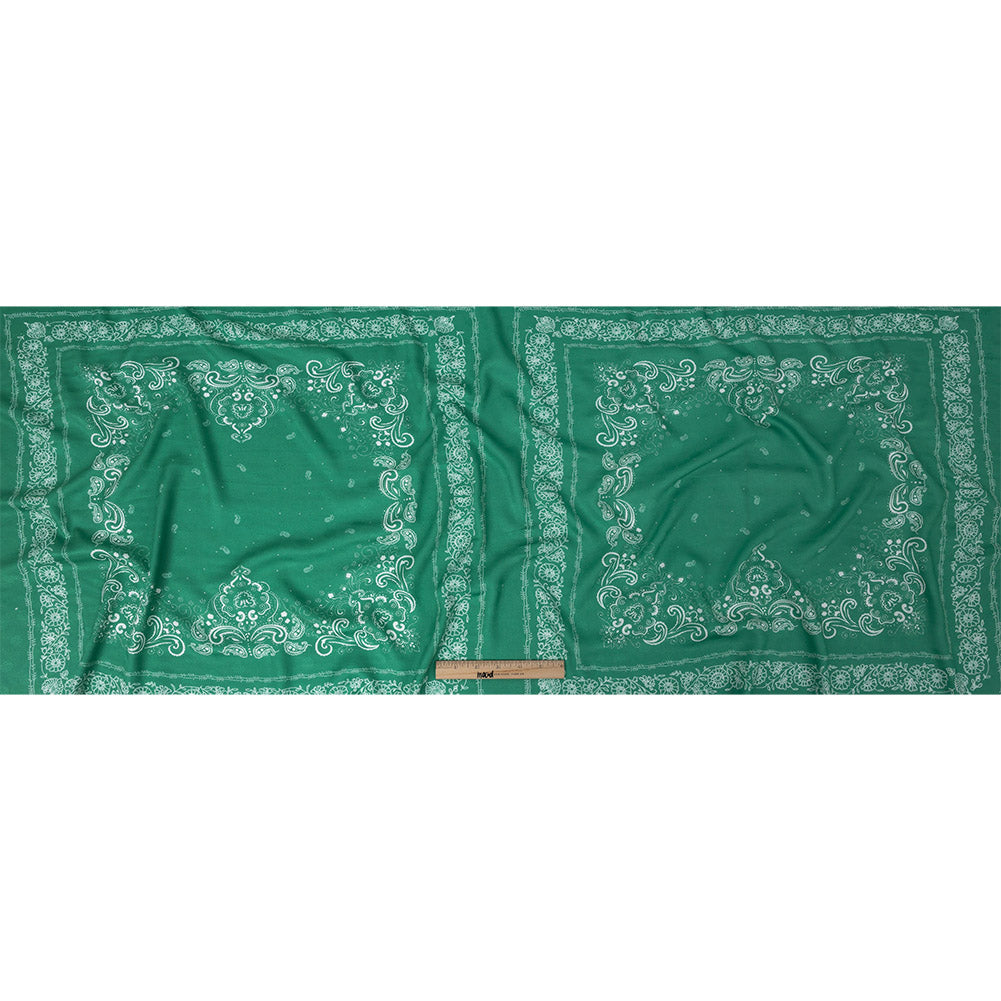 Polka Dotted Viscose Jacquard Panel - Green Floral Bandana - Mood Exclusive Dauntless Disguise Full Polka Dotted Viscose Jacquard Panel - Green Floral Bandana - Mood Exclusive Dauntless Disguise Full