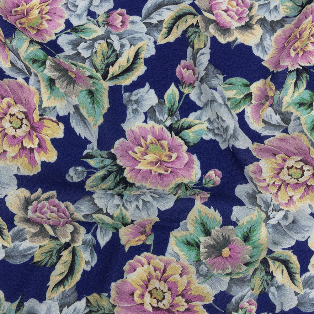Mood Exclusive Royal Antique Rose Petals Gauzy Viscose Crepe Mood Exclusive Royal Antique Rose Petals Gauzy Viscose Crepe