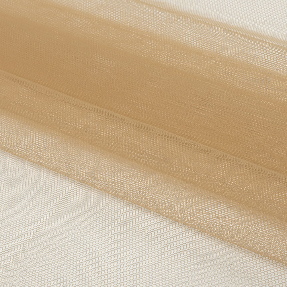 Soft Nylon Tulle - Light Mocha - Leonardo Collection Full Soft Nylon Tulle - Light Mocha - Leonardo Collection Full