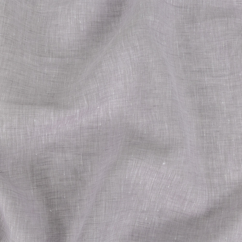 Lightweight Linen Chambray - Heathered Lilac Gray - Minerva Collection Lightweight Linen Chambray - Heathered Lilac Gray - Minerva Collection