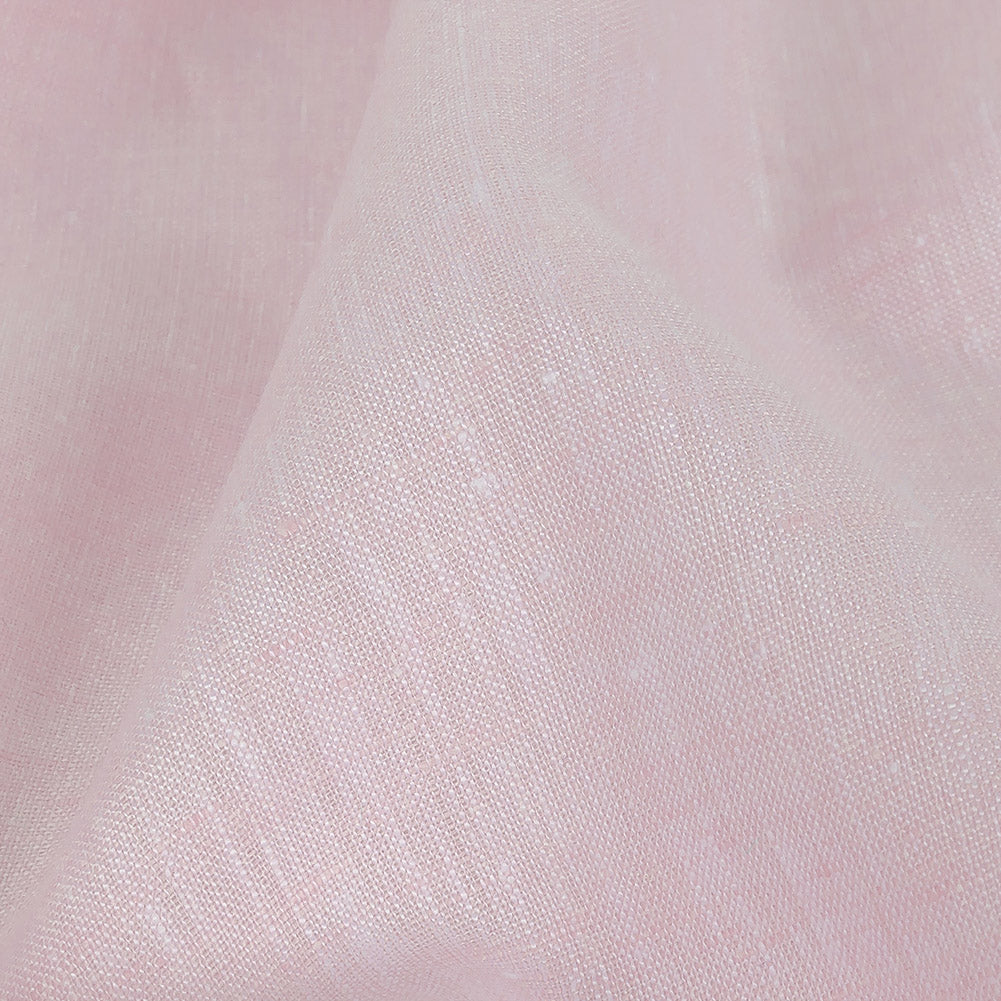 Lightweight Linen Chambray - Heathered Pink Marshmallow - Minerva Collection Full Lightweight Linen Chambray - Heathered Pink Marshmallow - Minerva Collection Full