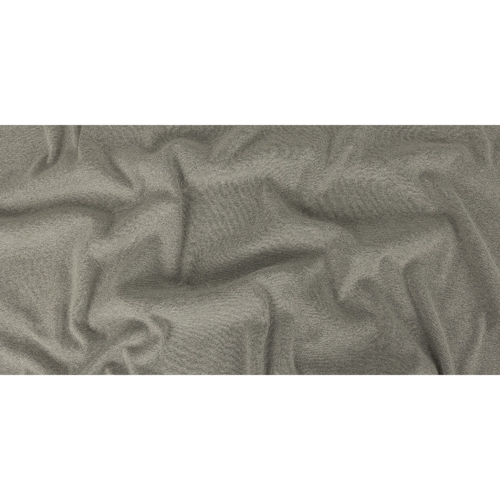 Heathered Gray Tubular Cotton 1x1 Rib Knit - Full Heathered Gray Tubular Cotton 1x1 Rib Knit - Full