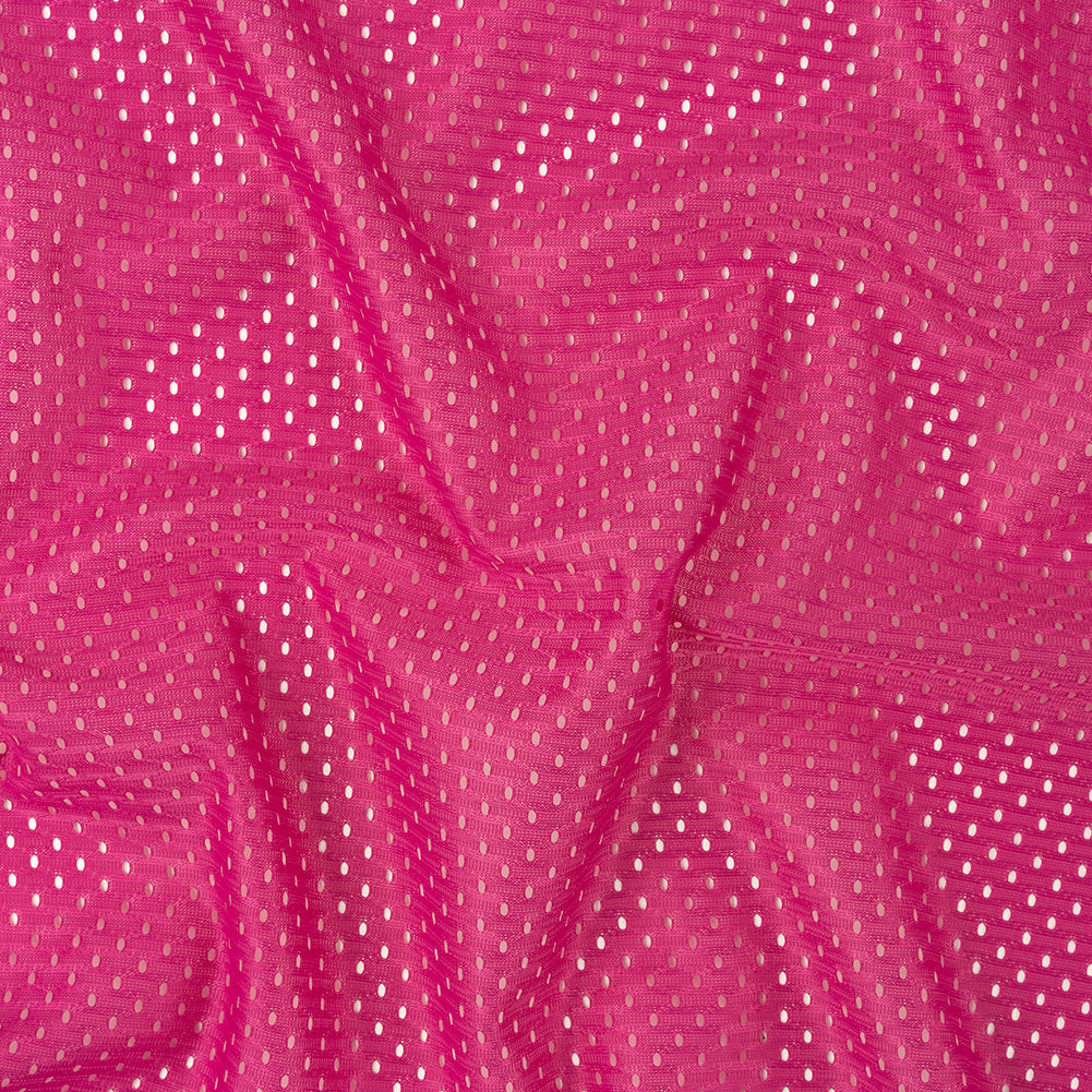 Polyester Athletic Mesh - Fuchsia - Heracles Collection Polyester Athletic Mesh - Fuchsia - Heracles Collection