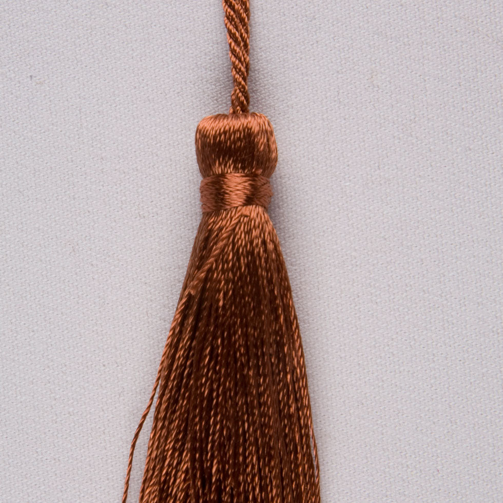 3.5" Cinnamon Basic Tassel Detail 3.5" Cinnamon Basic Tassel Detail
