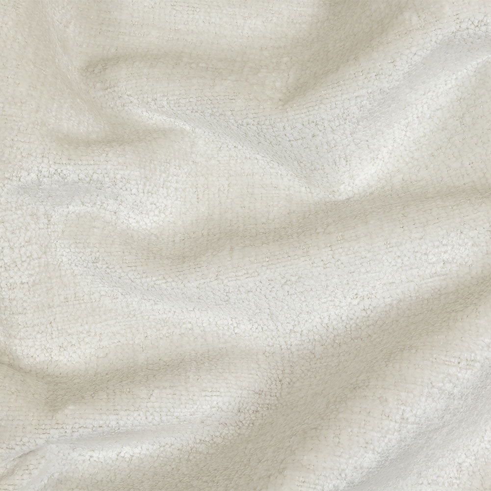 Snow White Acrylic and Polyester Upholstery Chenille Snow White Acrylic and Polyester Upholstery Chenille
