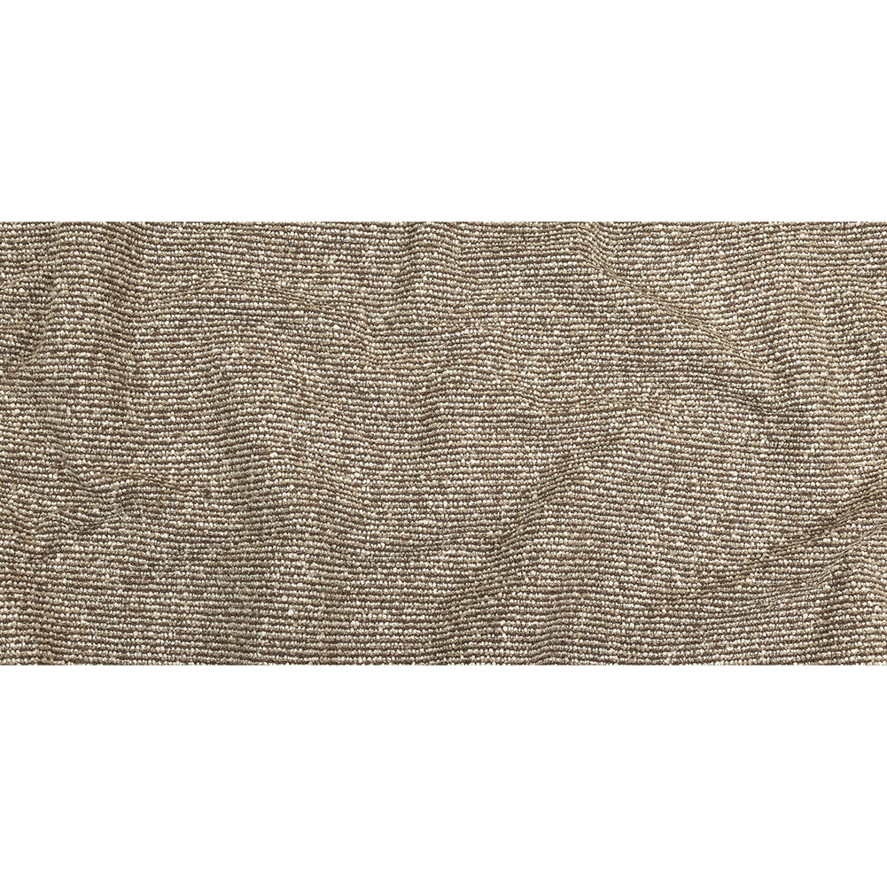 Stone Striped Acrylic Upholstery Boucle - Full Stone Striped Acrylic Upholstery Boucle - Full