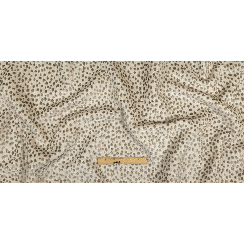 Toast Raised Spots Acrylic Chenille Woven - Full Toast Raised Spots Acrylic Chenille Woven - Full