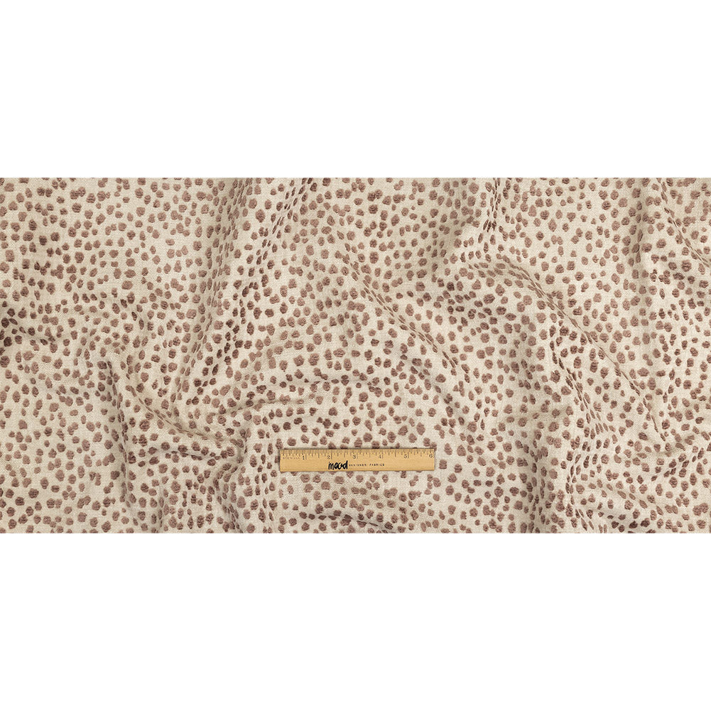 Rosewater Raised Spots Acrylic Chenille Woven - Full Rosewater Raised Spots Acrylic Chenille Woven - Full