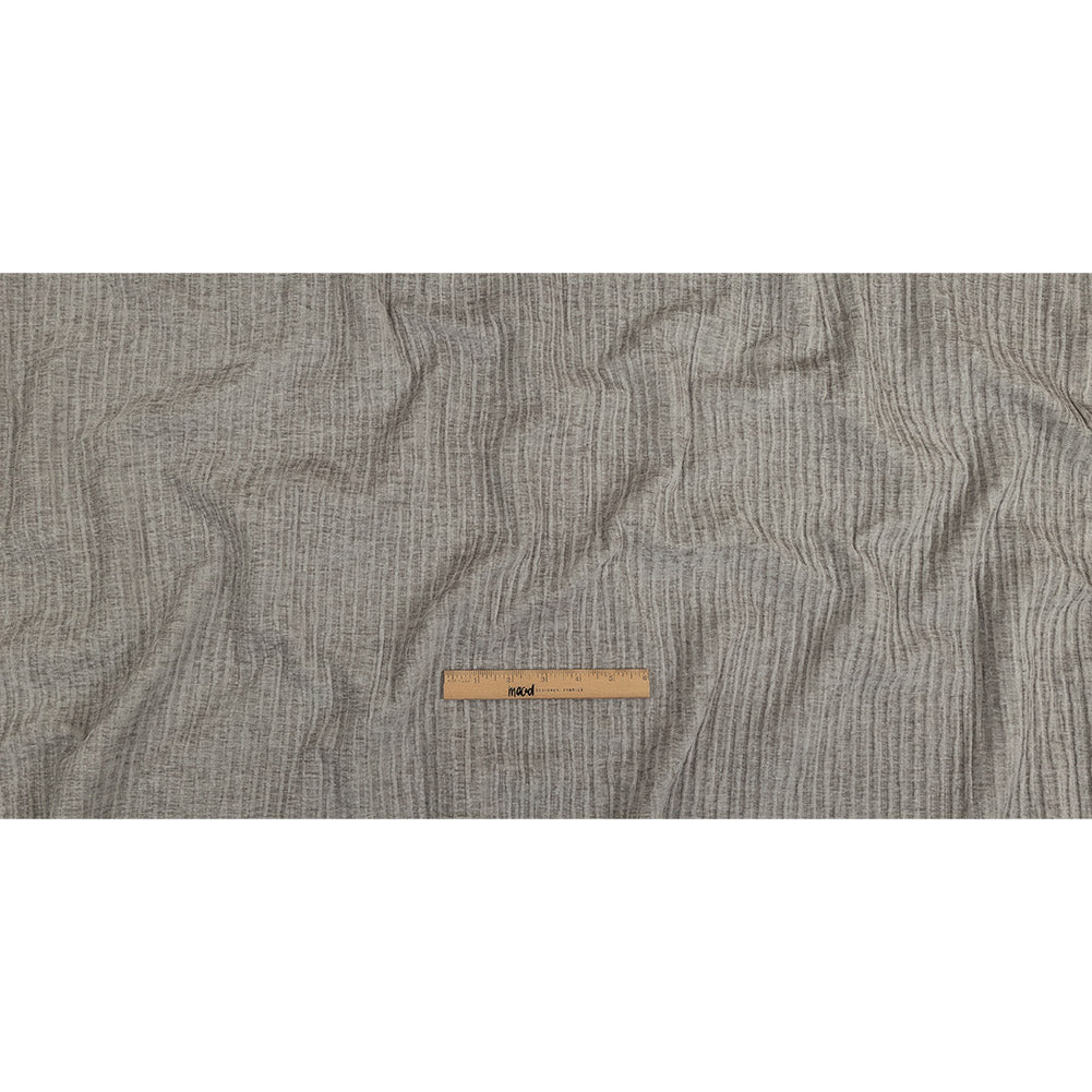 Dove Ribbed Polyester Chenille Woven - Full Dove Ribbed Polyester Chenille Woven - Full