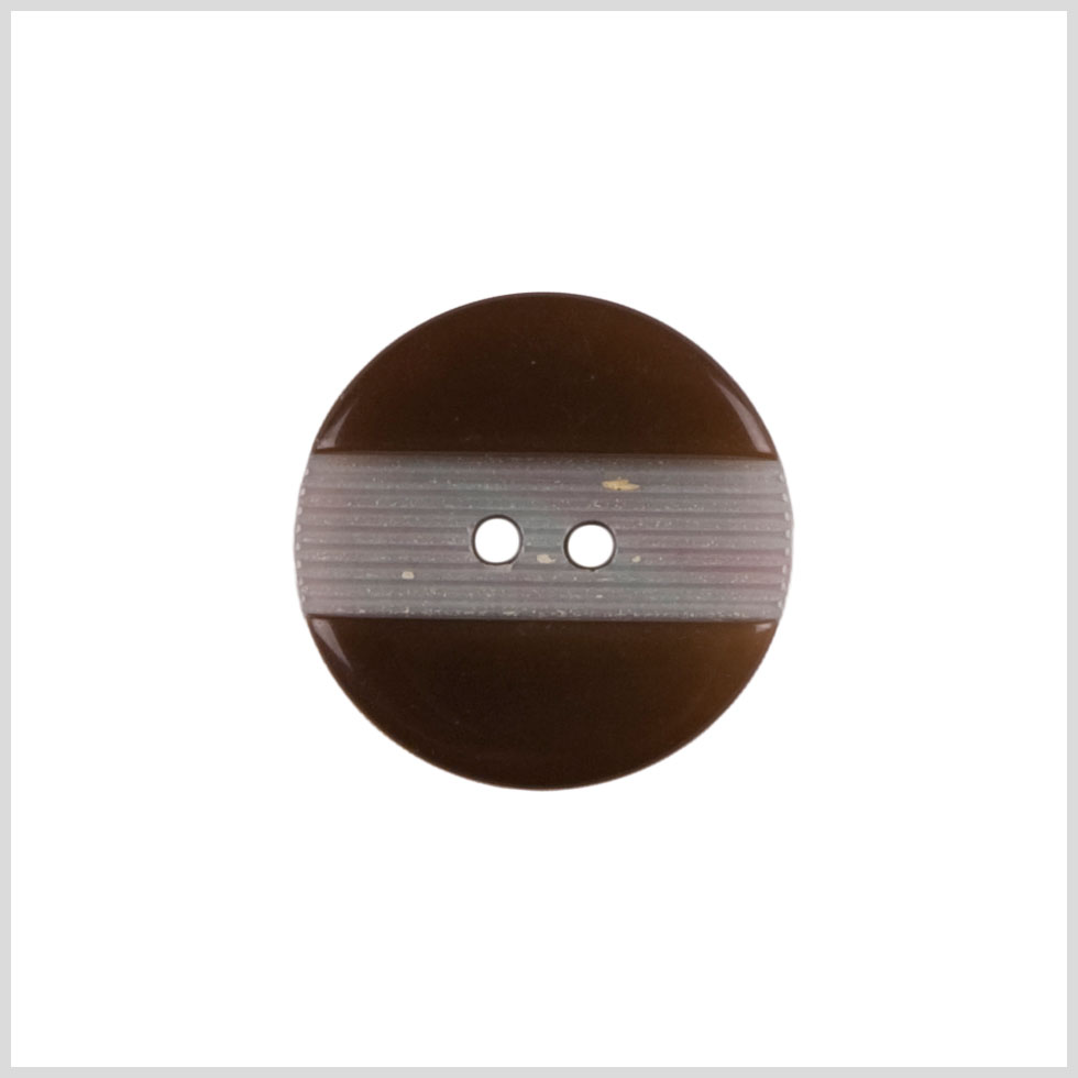 Brown Plastic Button - 36L/23mm Brown Plastic Button - 36L/23mm