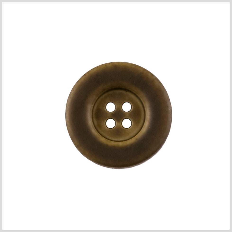 Brown Plastic Button - 28L/18mm Brown Plastic Button - 28L/18mm
