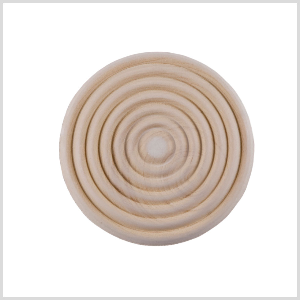 Natural Wood Button - 50L/32mm Natural Wood Button - 50L/32mm