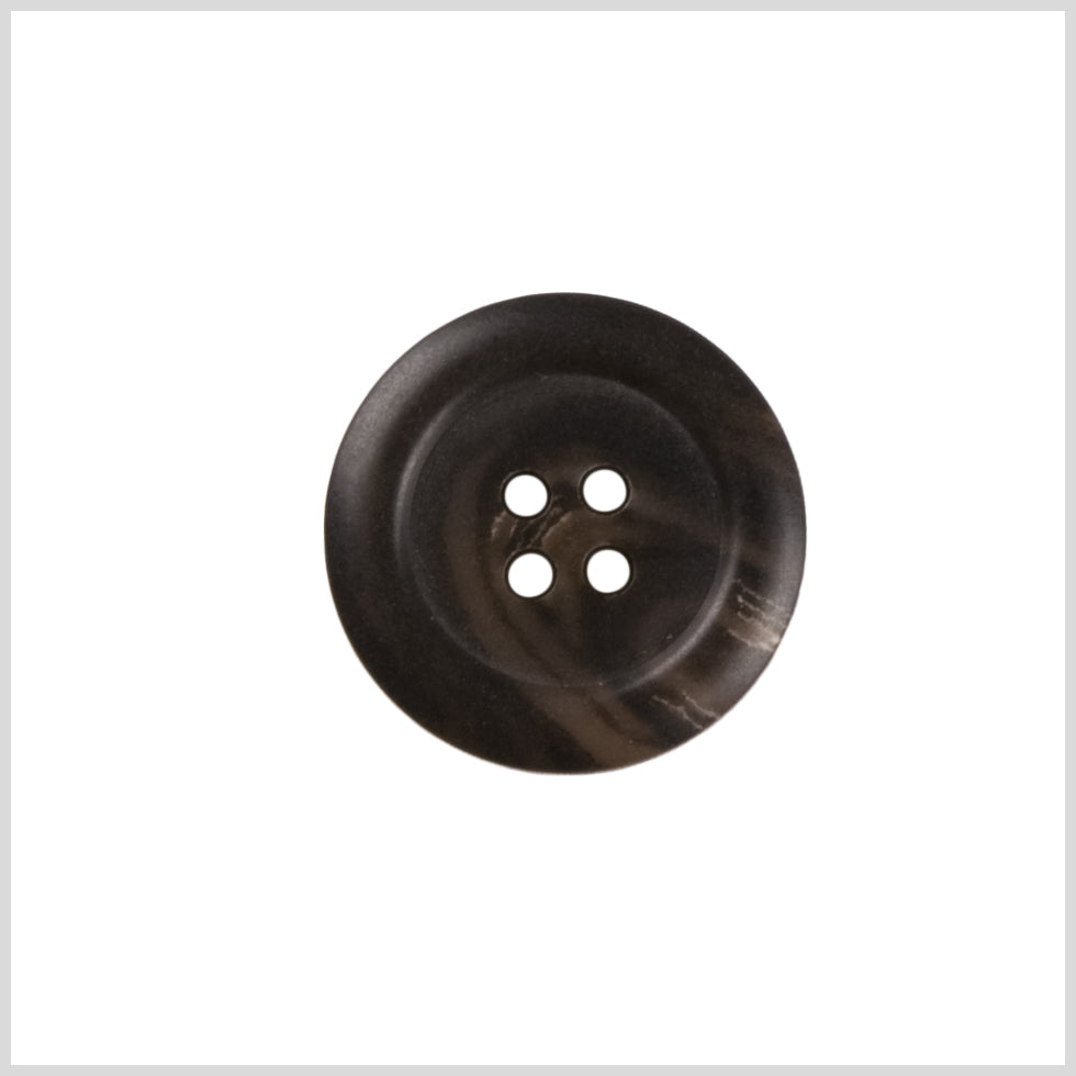 Brown Plastic Button - 36L/23mm Brown Plastic Button - 36L/23mm