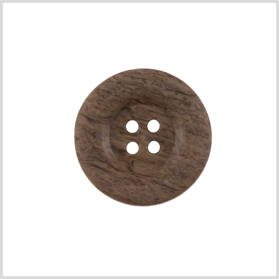 Brown Wood Button - 36L/23mm Brown Wood Button - 36L/23mm