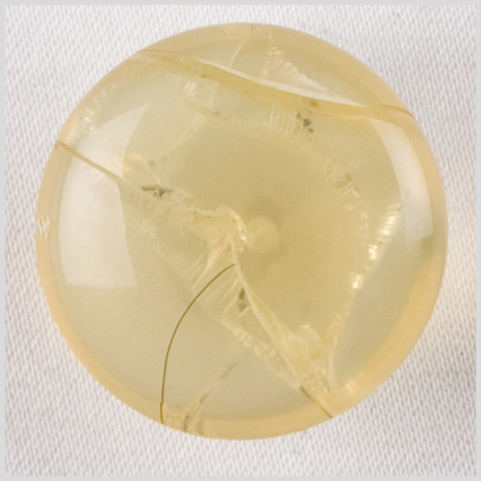 Plastic Shank Back Button - 23L/20mm - Yellow Beige Shattered Dome Plastic Shank Back Button - 23L/20mm - Yellow Beige Shattered Dome
