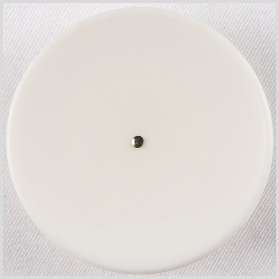 White Plastic Button - 54L/34mm White Plastic Button - 54L/34mm