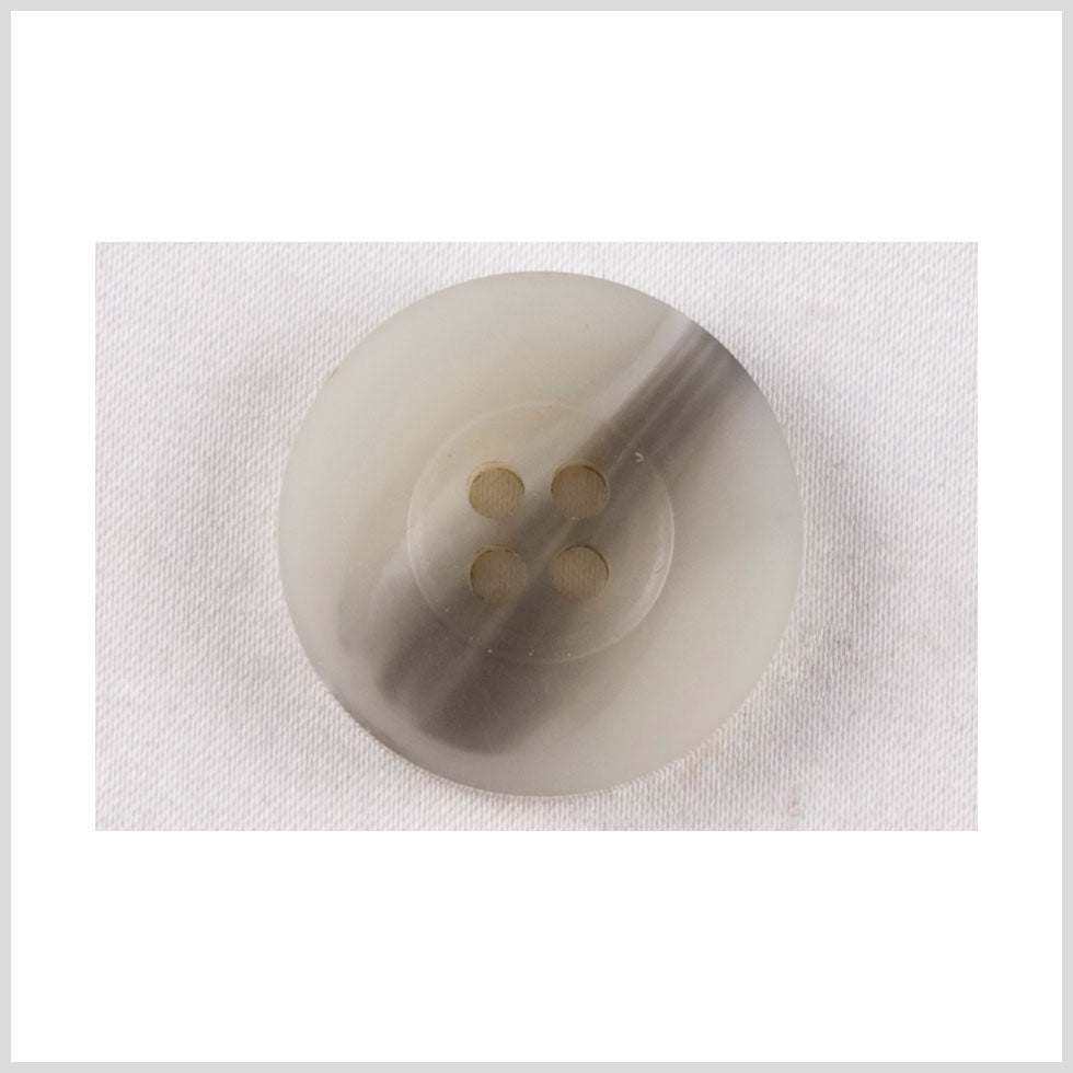 Off-White Plastic Button - 24L/15mm Off-White Plastic Button - 24L/15mm