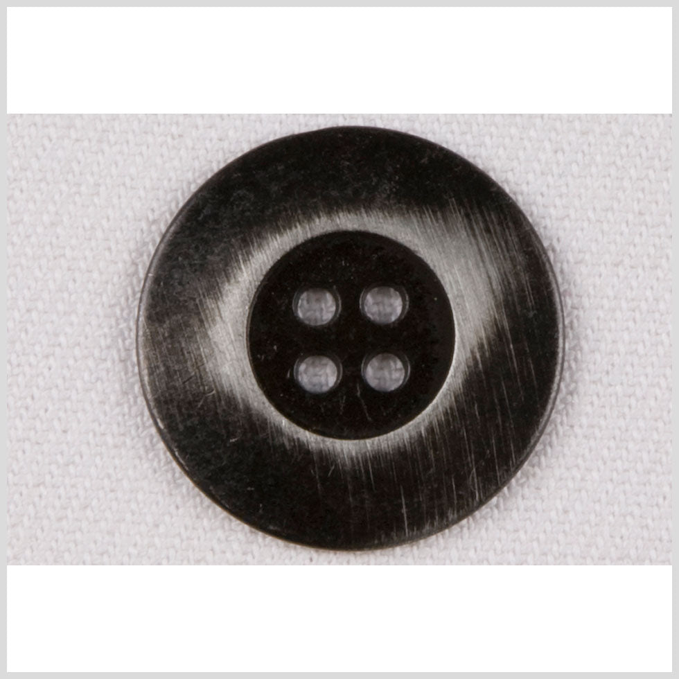 Gunmetal Metal Button - 24L/15mm Gunmetal Metal Button - 24L/15mm