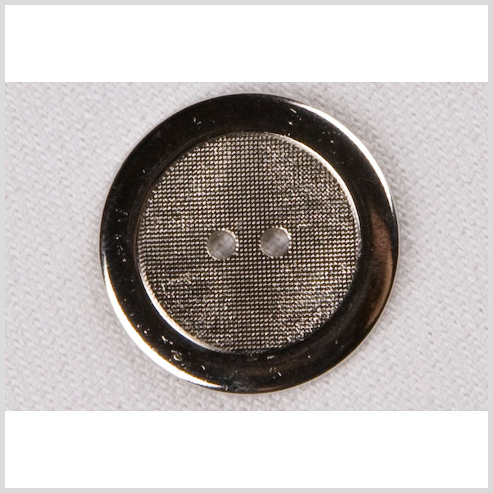 Silver Metal Coat Button - 28L/18mm Silver Metal Coat Button - 28L/18mm