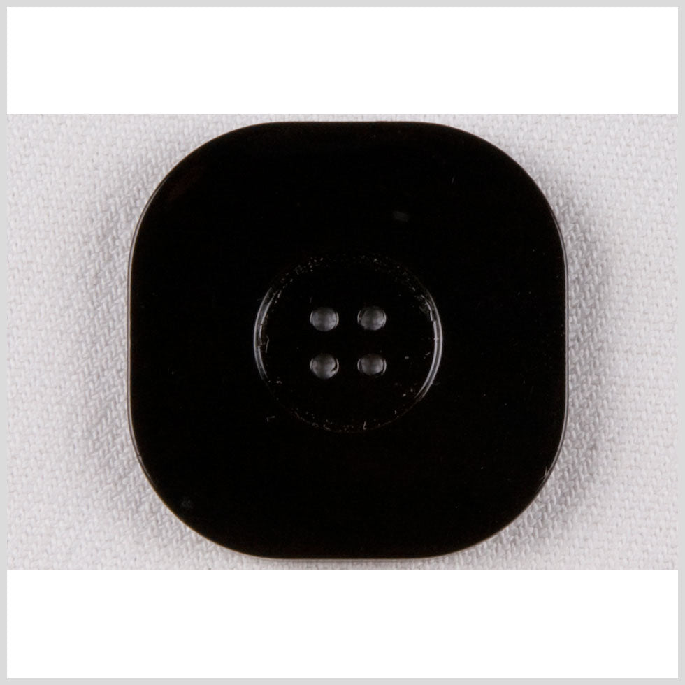 Black Metal Coat Button - 54L/34mm Black Metal Coat Button - 54L/34mm