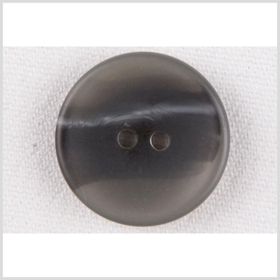 Gray Plastic Button - 28L/18mm Gray Plastic Button - 28L/18mm
