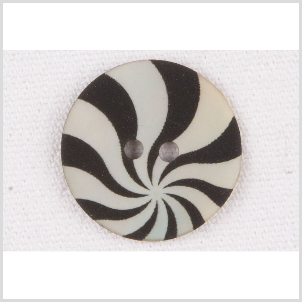 Ivory/Black Natural Shell - 28L/18mm Ivory/Black Natural Shell - 28L/18mm