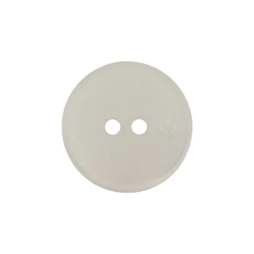 Ivory Iridescent 2-Hole Smooth Top Plastic Button - 33L/21mm Detail Ivory Iridescent 2-Hole Smooth Top Plastic Button - 33L/21mm Detail