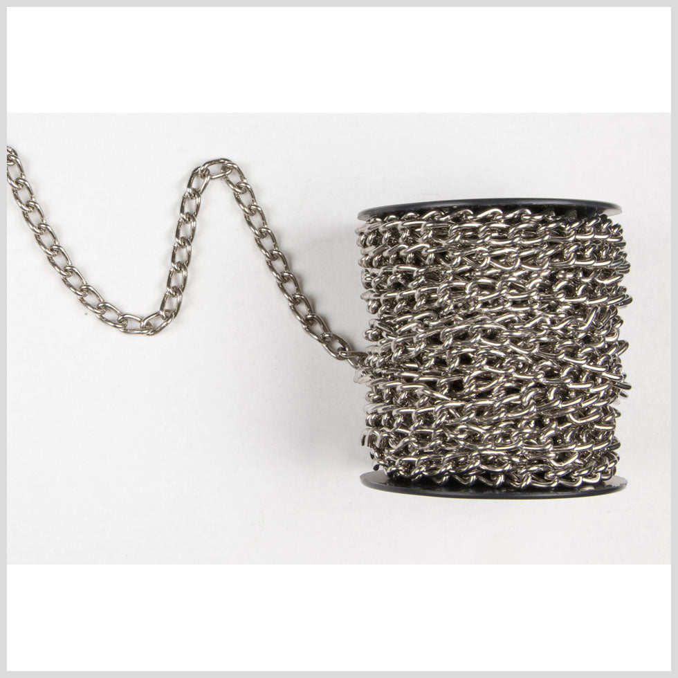 Silver Steel Chain - 9 mm Silver Steel Chain - 9 mm