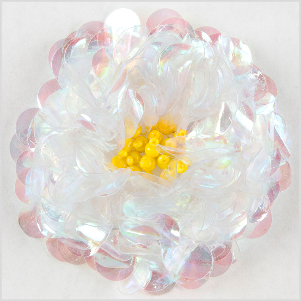 2.75" Crystal AB Fancy Applique 2.75" Crystal AB Fancy Applique