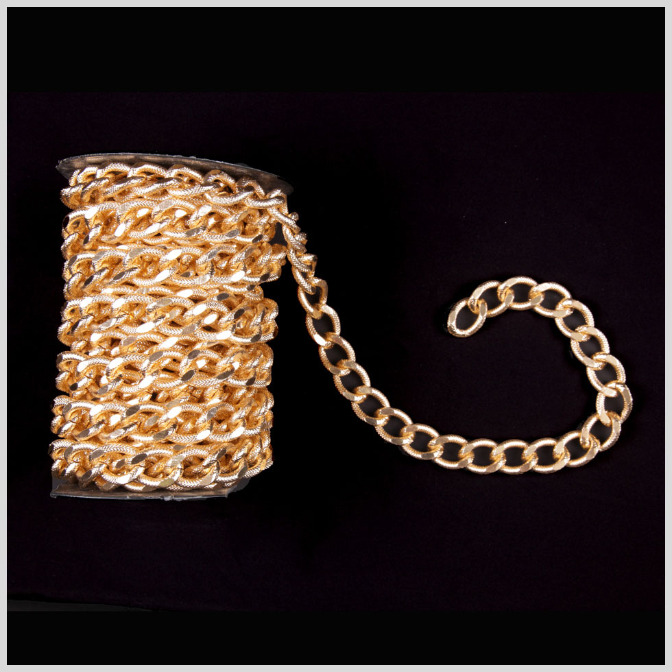 Gold Aluminum Metal Chain Gold Aluminum Metal Chain
