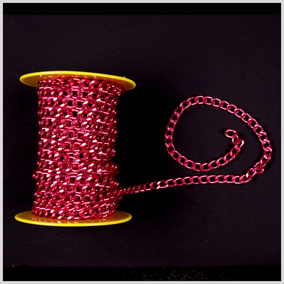 Red Aluminum Metal Chain Red Aluminum Metal Chain