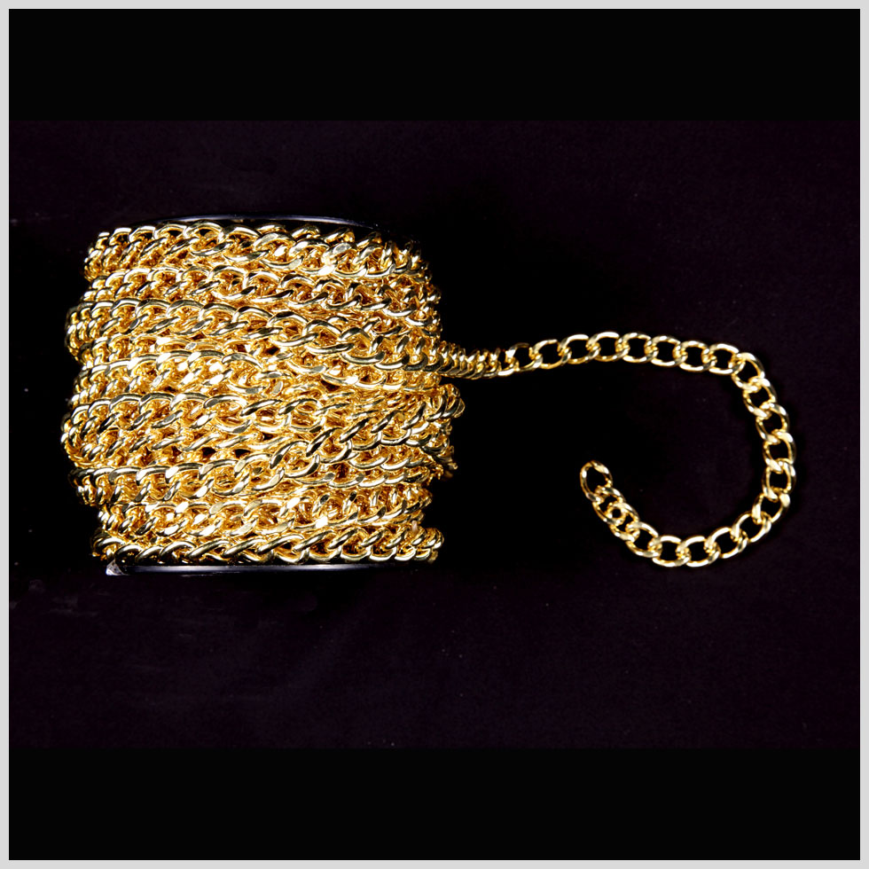 Gold Steel Chain - 7/16" Gold Steel Chain - 7/16"